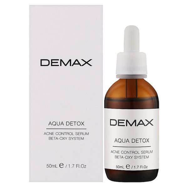 Сироватка для проблемної шкіри &laquo;Аква Детокс&raquo; Acne Control Serum Beta-Oxy System Aqua Detox Demax 50 мл 125 - магазин професійної косметики SELENAVI