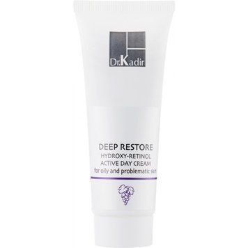 Денний крем для жирної та проблемної шкіри Active Day Cream Deep Restore Dr. Kadir 75 мл 126 - магазин професійної косметики SELENAVI