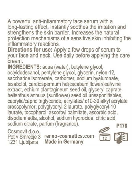 Антистресова сироватка проти почервоніння Anti-Red Calming Serum Derma Series 30 мл H179 - магазин професійної косметики SELENAVI