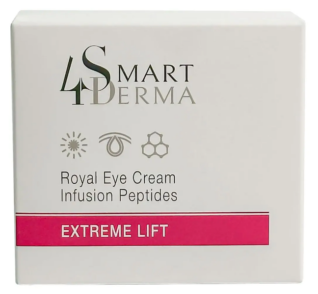 Вдосконалювальний пептидний крем для періорбітальної зони Royal Eye Cream Infusion Peptides Extreme Lift Smart4Derma 30 мл
