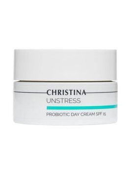 Денний крем з пробіотичною дією Probiotic Day Cream SPF 15 Unstress Christina 50 мл CHR637 - магазин професійної косметики SELENAVI