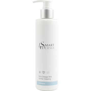 Розкішне молочко для вмивання &laquo;Омега&raquo; Rich Omega Milk Gentle Cleansing Aquagen Smart4Derma 250 мл