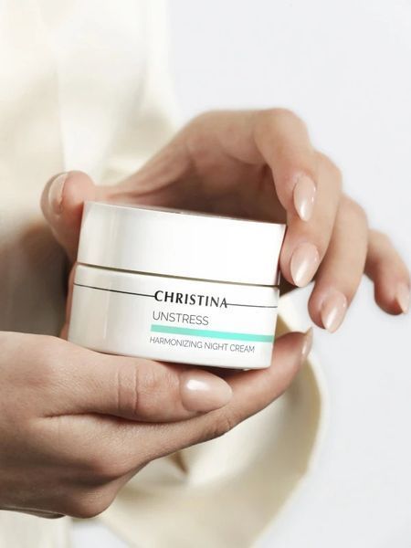 Гармонізувальний нічний крем Harmonizing Night Cream Unstress Christina 50 мл CHR760 - магазин професійної косметики SELENAVI
