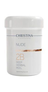 Глибокий рослинний пілінг для тіла Deep Herbal Peel Nude Christina 250 мл CHR910 - магазин професійної косметики SELENAVI
