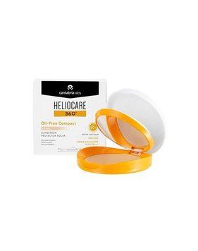 Компактна сонцезахисна пудра для комбінованої шкіри з тоном Oil-Free Compact SPF 50 Pearl Heliocare Cantabria Labs 10 гр 25255 - магазин професійної косметики SELENAVI
