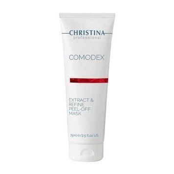 Маска-плівка від чорних цяток Extract & Refine Peel-Off Mask Comodex Christina 75 мл CHR638 - магазин професійної косметики SELENAVI