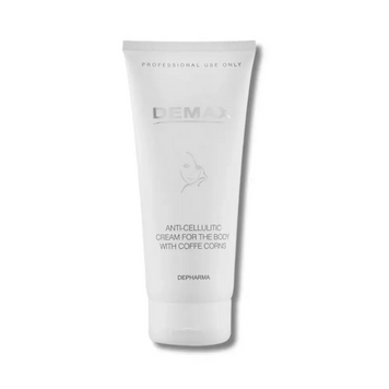 Антицелюлітний крем для тіла з кавовими зернами Anti-Cellulitic Cream for the Body with Coffee Corns Demax 200 мл 118 - магазин професійної косметики SELENAVI