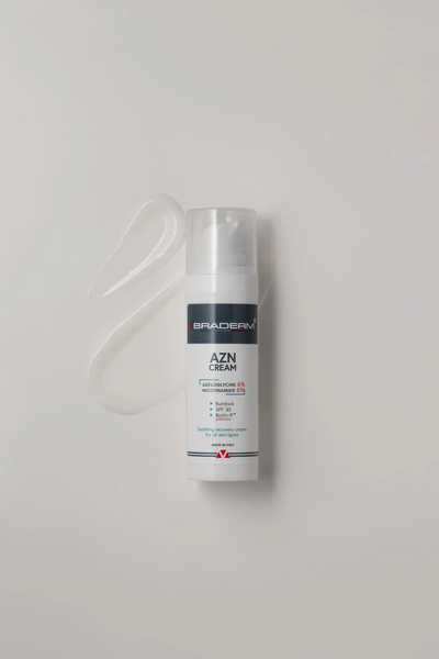 Сонцезахисний крем з протизапальним ефектом Azn Cream SPF 30 Braderm 30 мл 00-00000387 - магазин професійної косметики SELENAVI