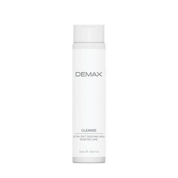 Молочко для очищення чутливої шкіри Ultra Soft Soothing Milk Cleanse Demax 250 мл 185-1  - магазин професійної косметики SELENAVI