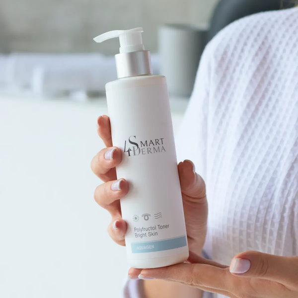 Зволожувальний гель-тонер для сяяння шкіри Polyfructol Toner Bright Skin Aquagen Smart4Derma 250 мл