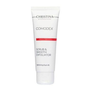 Вирівнювальний скраб-ексфоліатор Scrub & Smooth Exfoliator Comodex Christina 75 мл CHR626 - магазин професійної косметики SELENAVI