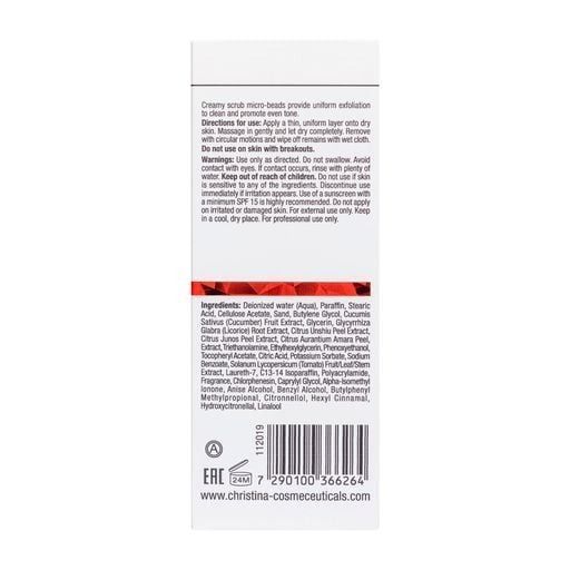 Вирівнювальний скраб-ексфоліатор Scrub & Smooth Exfoliator Comodex Christina 75 мл CHR626 - магазин професійної косметики SELENAVI