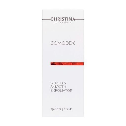 Вирівнювальний скраб-ексфоліатор Scrub & Smooth Exfoliator Comodex Christina 75 мл CHR626 - магазин професійної косметики SELENAVI