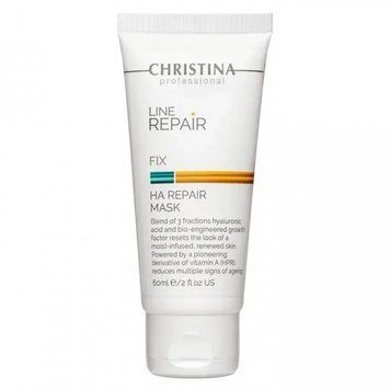 Відновлювальна маска з ретинолом та морськими факторами росту Restoring Mask with Retinol & Marine Growth Factors Line Repair Fix Christina 60 мл CHR960 - магазин професійної косметики SELENAVI