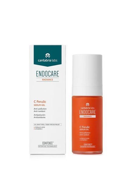 Інтенсивна антивікова сироватка з вітаміном С і феруловою кислотою C Ferulic Serum Gel Radiance Endocare Cantabria Labs 30 мл 27963 - магазин професійної косметики SELENAVI
