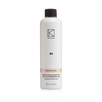 Очищуючий гель для проблемної шкіри Deep Action Soapless Soap B3 Dr. Kadir 250 мл