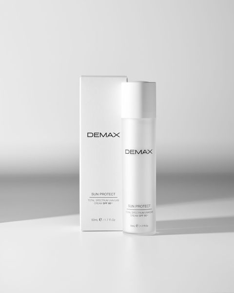 Сонцезахисний крем з антиоксидантами Total Spectrum Cream SPF 80 Demax 50 мл 050 - магазин професійної косметики SELENAVI
