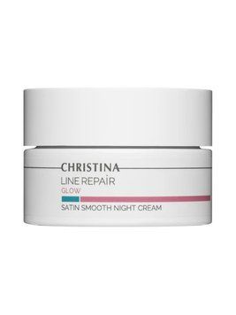 Нічний крем Satin Smooth Night Cream Line Repair Glow Christina 50 мл CHR906 - магазин професійної косметики SELENAVI
