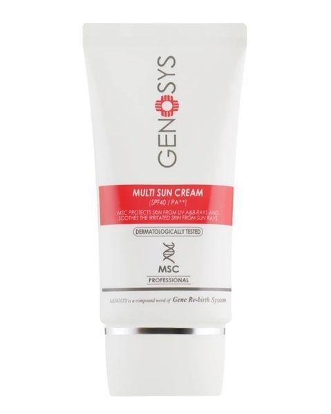 Сонцезахисний крем Multi Sun Cream SPF 40 PA++ Genosys 40 мл Р958 - магазин професійної косметики SELENAVI