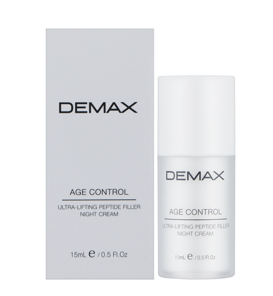 Нічний заповнюючий ліфтинг-крем із пептидами Ultra-Lifting Peptide Filler Night Cream Demax 15 мл 311-4 - магазин професійної косметики SELENAVI