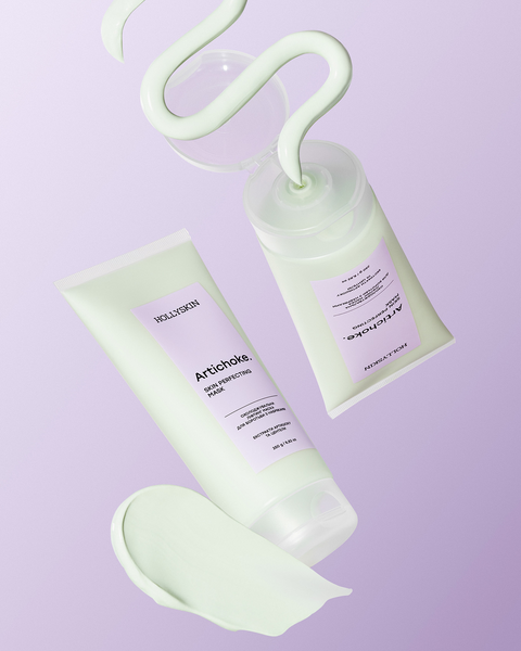 Охолоджувальна ліфтинг-маска для боротьби з набряками Artichoke Skin Perfecting Mask Hollyskin 20 мл (розлив)