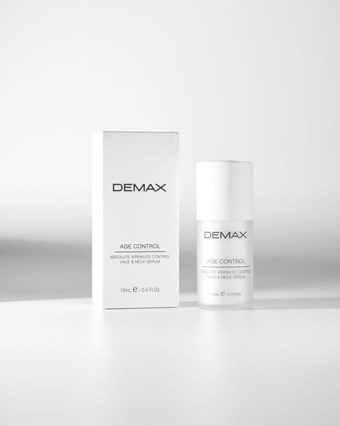 Ліфтинг сироватка для обличчя та шиї Absolute Wrinkles Control Face & Neck Serum Age Control Demax 15 мл 312-4 - магазин професійної косметики SELENAVI