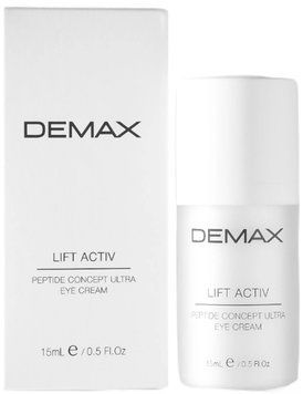 Заповнюючий пептидний крем для зони навколо очей Peptide Concept Ultra Eye Cream Demax 15 мл 233-4 - магазин професійної косметики SELENAVI