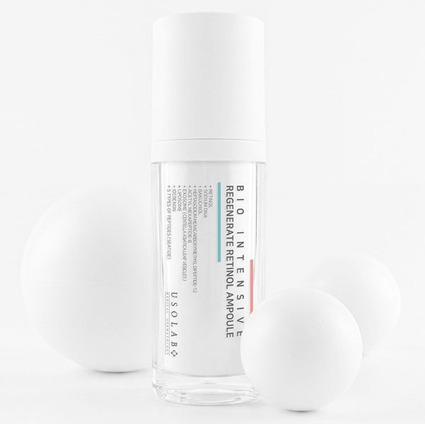 Оновлююча регенеруюча сироватка з ретинолом та пептидами Bio Intensive Regenarate Retinol Ampoule Usolab 30 мл UL030 - магазин професійної косметики SELENAVI