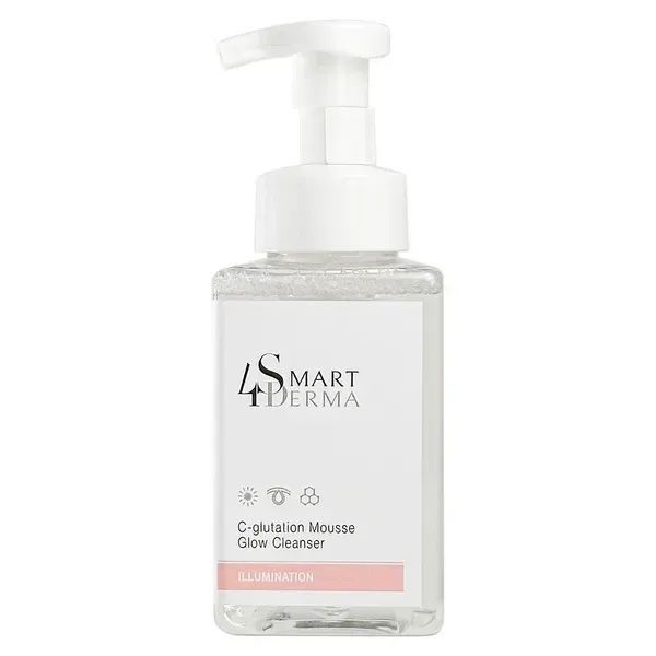 Освітлювальна пінка з вітаміном С та глутатіоном C-glutation Mousse Glow Cleanser Illumination Smart4Derma 80 мл 854 - магазин професійної косметики SELENAVI