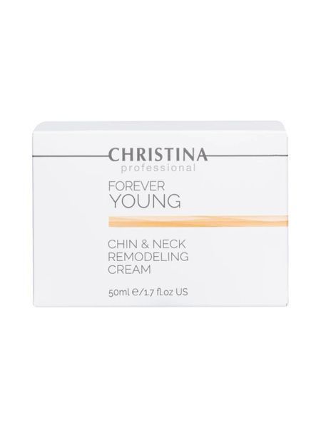 Ремоделюючий крем для шиї та підборіддя Chin & Neck Remodeling Cream Forever Young Christina 50 мл CHR553 - магазин професійної косметики SELENAVI