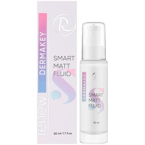Матуючий флюїд Smart Matt Fluid Dermakey Renew 50 мл 9001050 - магазин професійної косметики SELENAVI
