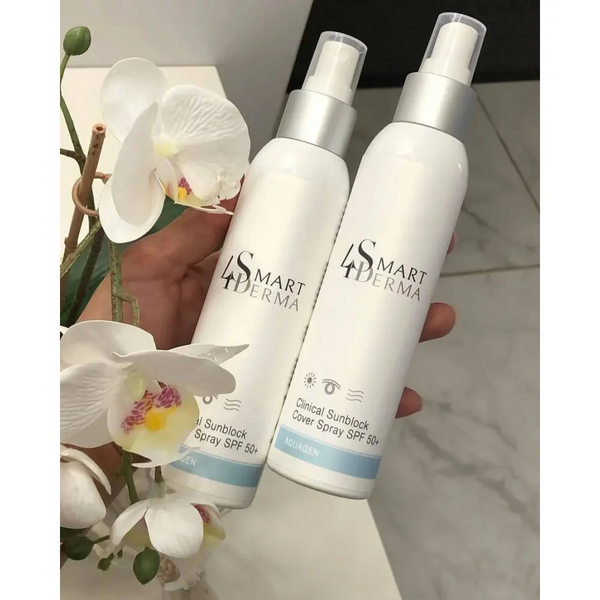 Постпроцедурний захисний спрей Clinical Sunblock Cover Spray SPF 50 Aquagen Smart4Derma 150 мл