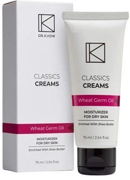 Зволожуючий крем для сухої шкіри Wheat Germ Oil Moisturizer for Dry Skin Dr. Kadir 75 мл 065 - магазин професійної косметики SELENAVI