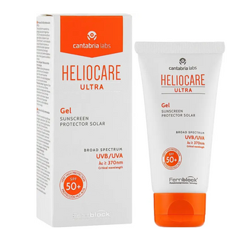 Сонцезахисний гель Ультра для жирної та комбінованої шкіри Gel SPF 50 Ultra Cantabria Labs 50 мл 19810а - магазин професійної косметики SELENAVI