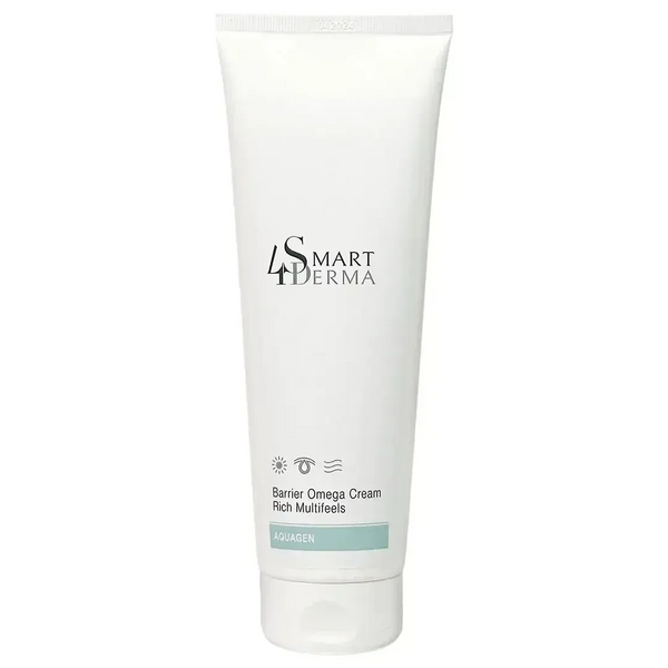 Розкішний живильний крем з церамідами Barrier Omega Cream Rich Multifeels Aquagen Smart4Derma 50 мл