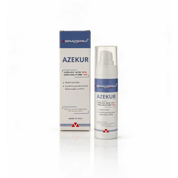 Крем для комплексного контролю акне та підтримки ремісії Azekur Cream Braderm 30 мл