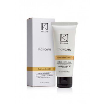 Скраб для обличчя Facial Scrub Soap Tropicare Dr. Kadir 75 мл 337 - магазин професійної косметики SELENAVI