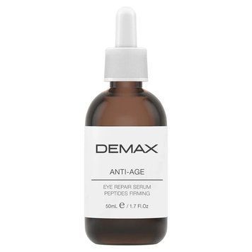 Сироватка для зони навколо очей із пептидами Eye Repair Serum Peptides Firming Anti Age Demax 50 мл 258-1 - магазин професійної косметики SELENAVI